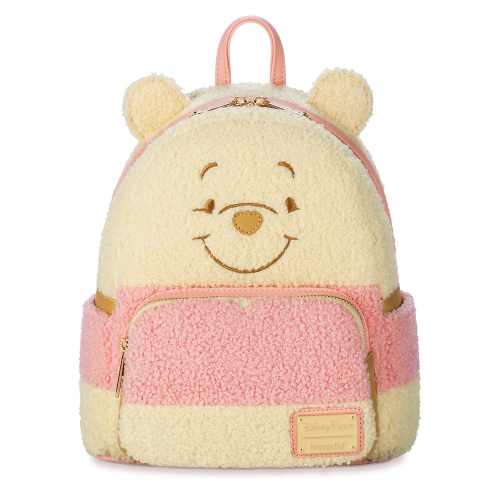 Loungefly Disney Parks Winnie The Pooh Fuzzy Backpack